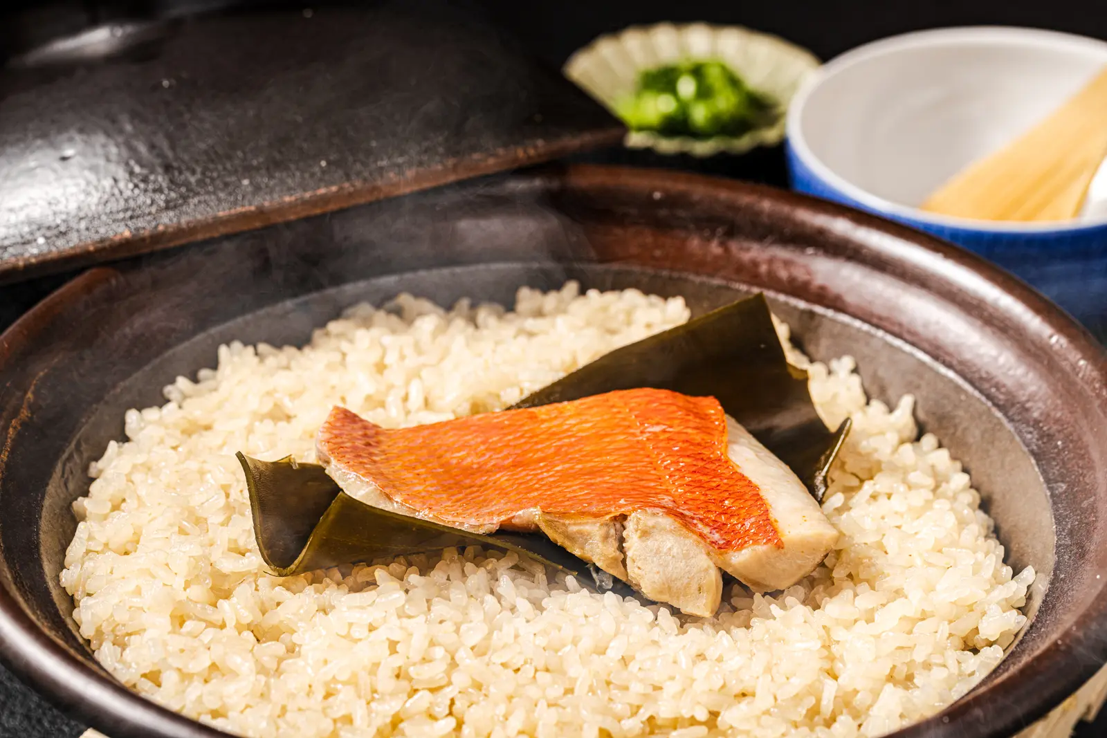 土鍋の鯛めし